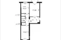 Квартира 2 комнаты 60 м² Минск, Беларусь