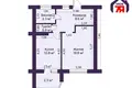 1 room apartment 41 m² Maladzyechna, Belarus