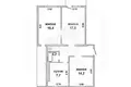 Wohnung 3 zimmer 68 m² Malaryta, Belarus