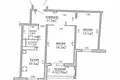 Appartement 2 chambres 55 m² Minsk, Bélarus