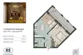 Mieszkanie 1 pokój 51 m² Królewiec, Rosja