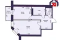 Mieszkanie 1 pokój 47 m² Mińsk, Białoruś