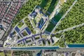 Kompleks mieszkalny New high-rise residence with swimming pools and a green area close to the coast, Izmir, Turkey