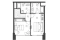 Wohnungen auf mehreren Ebenen 2 Schlafzimmer 115 m² Budva, Montenegro