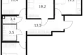 Wohnung 3 zimmer 76 m² Moskau, Russland
