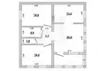 House 76 m² Malyja Radvanicy, Belarus