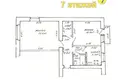 Mieszkanie 56 m² Mińsk, Białoruś
