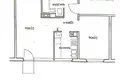 2 room apartment 37 m² Warsaw, Poland