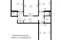 Квартира 3 комнаты 66 м² Минск, Беларусь