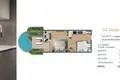 1 bedroom apartment 55 m² Ban Bang Thao, Thailand