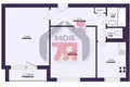 Квартира 2 комнаты 48 м² Борисов, Беларусь