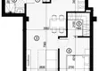 Appartement 1 chambre 36 m² Riga, Lettonie