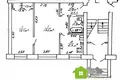Mieszkanie 2 pokoi 43 m² Giezgały, Białoruś