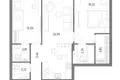 Wohnung 2 zimmer 80 m² Kaliningrad, Russland
