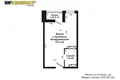 1 room apartment 30 m² Minsk, Belarus