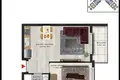 Apartamento 2 habitaciones 62 m² Aksu, Turquía