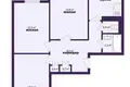 3 room apartment 63 m² Minsk, Belarus