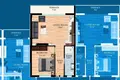 1 room apartment 58 m² Cyprus, Cyprus