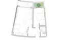 Квартира 1 комната 59 м² Boreti, Черногория