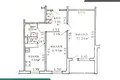 Appartement 2 chambres 50 m² Minsk, Bélarus