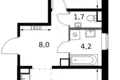 Mieszkanie 2 pokoi 51 m² Leninsky District, Rosja
