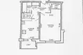 1 room apartment 38 m² Minsk, Belarus
