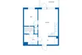 Appartement 2 chambres 41 m² Vaasa sub region, Finlande