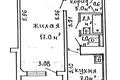 Wohnung 1 zimmer 33 m² Minsk, Belarus