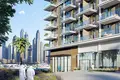 Kompleks mieszkalny New apartments with views of the sea, marina and large park, in Beach Mansion complex with private beach, Beachfront area, Dubai, UAE