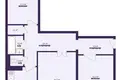Wohnung 3 zimmer 69 m² Sluzk, Belarus