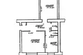 2 room apartment 49 m² Rahachow, Belarus