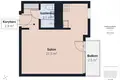 Квартира 1 комната 27 м² в Варшаве, Польша
