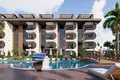 Mieszkanie 2 pokoi 63 m² Alanya, Turcja