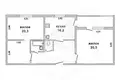 Apartamento 2 habitaciones 71 m² Muchaviecki sielski Saviet, Belarús