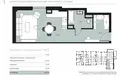 Studio 1 zimmer 37 m² Kopishche, Belarus