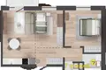 Квартира 3 комнаты 57 м² Колодищанский сельский Совет, Беларусь