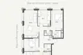 Mieszkanie 4 pokoi 107 m² Moskwa, Rosja