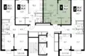 1 room apartment 36 m² Khimki, Russia