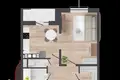 Appartement 2 chambres 45 m² Kalodziscanski sielski Saviet, Bélarus