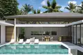 Kompleks mieszkalny New complex of villas with swimming pools 3 minutes away from a golf course and close to Maenam Beach, Samui, Thailand