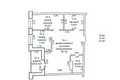 2 bedroom apartment 61 m² Babruysk, Belarus