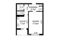 Mieszkanie 1 pokój 34 m² Mińsk, Białoruś