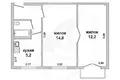 Apartamento 2 habitaciones 37 m² Brest, Belarús
