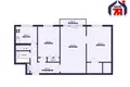 Wohnung 3 zimmer 55 m² Soligorsk, Belarus