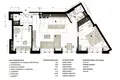 2 bedroom apartment 67 m² Warsaw, Poland