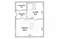 Casa 37 m² Chadasy, Belarús