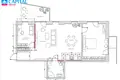 Appartement 3 chambres 123 m² Kacergine, Lituanie