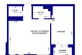 2 room apartment 58 m² Minsk, Belarus