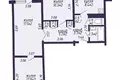 Apartamento 3 habitaciones 67 m² Minsk, Belarús