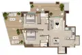Appartement 2 chambres 129 m² Doubaï, Émirats arabes unis